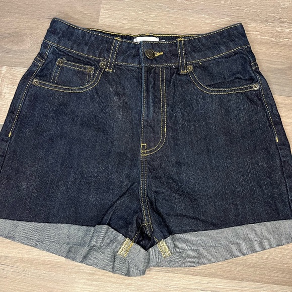 True Craft Shorts True Craft Dark Jean Shorts Poshmark